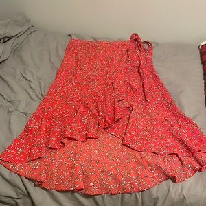 Size L Max Studio Faux wrap midi-skirt